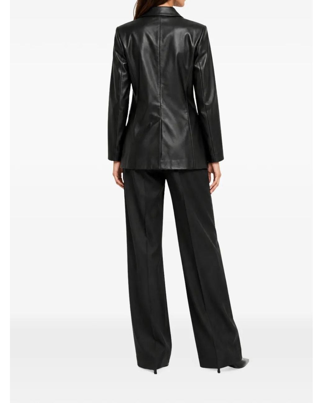 Semicouture Black Single-Breasted Jacket