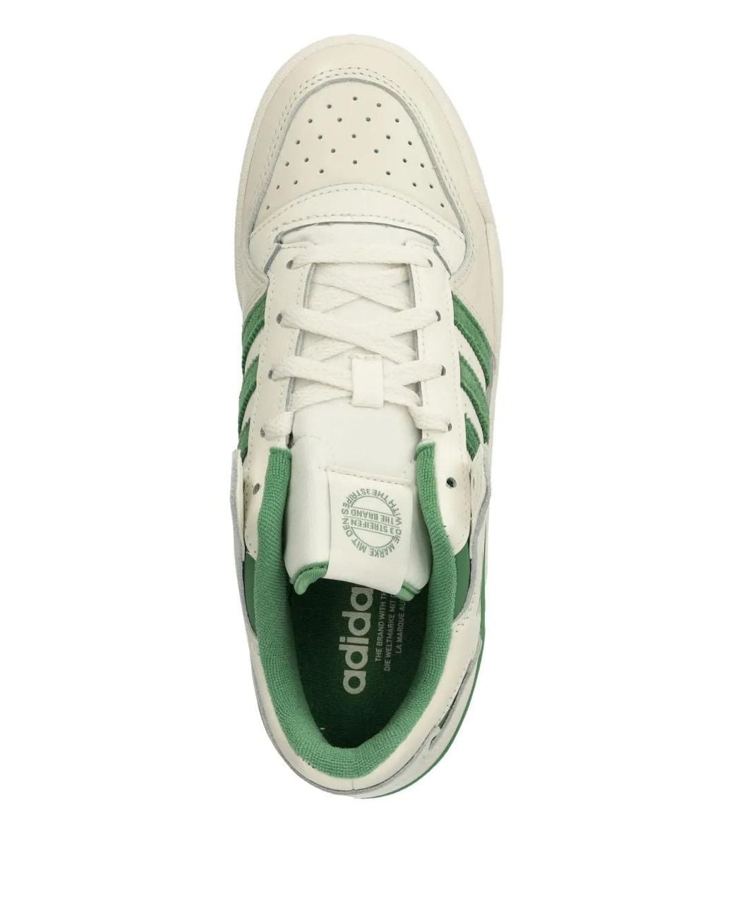 Adidas Green Forum Low Cl Sneakers for men