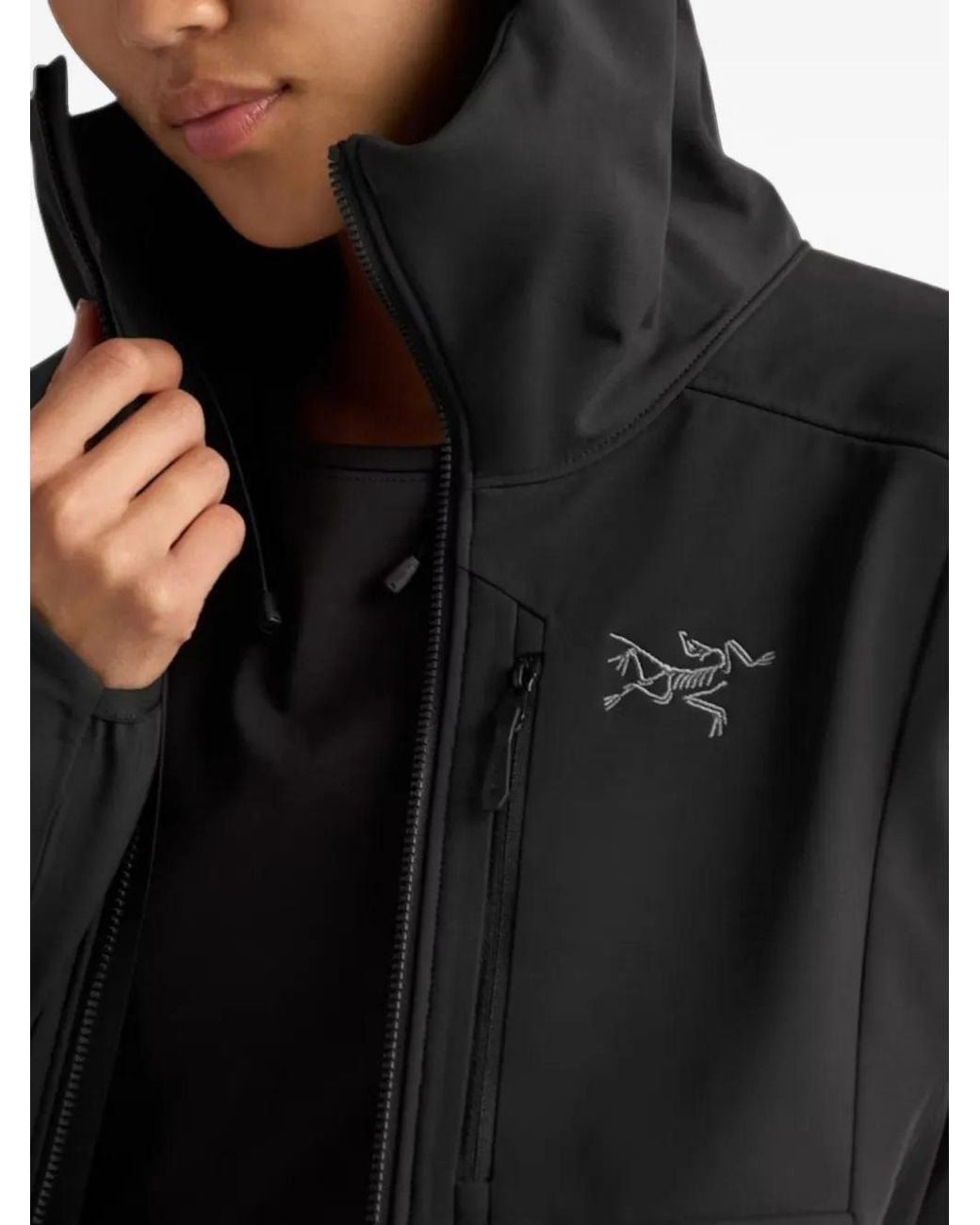 Arc'teryx Black Gamma Mx Hooded Jacket