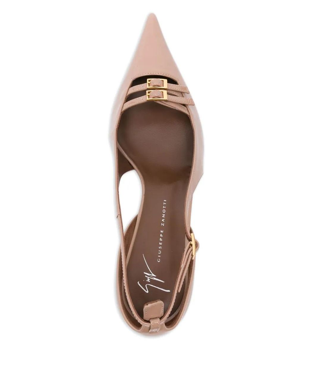 Giuseppe Zanotti Pink Buckle-Strap Pumps