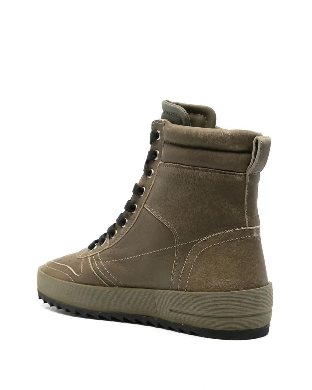Philippe Model Brown Nice Hi-Top Sneakers for men