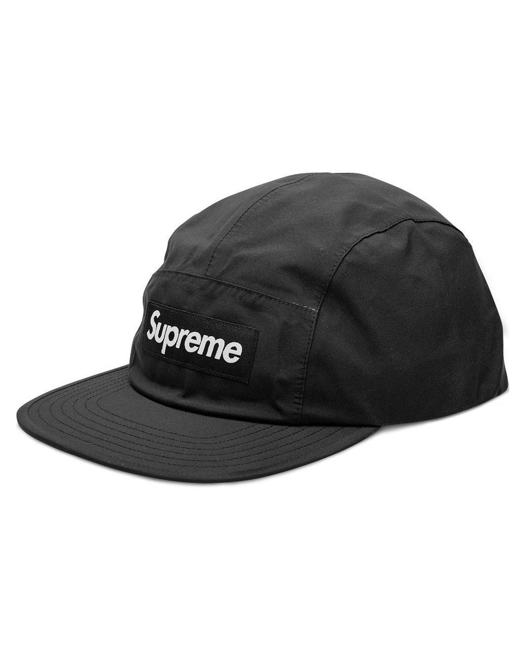 Supreme Checkerboard Camp Cap Black - SS18 - US