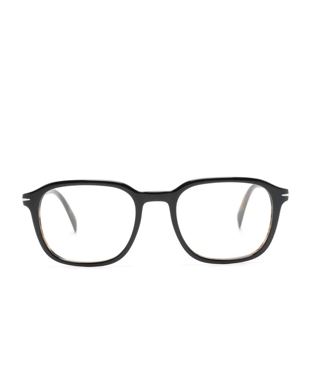 David Beckham Black Brille Mit Eckigem Gestell