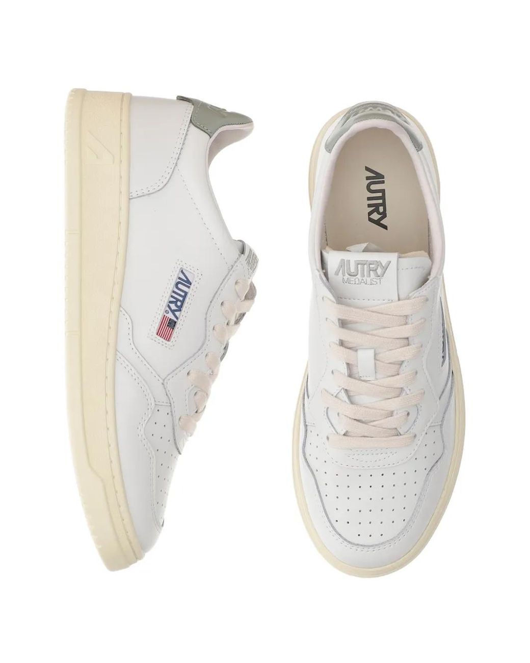 Autry White Sneakers for men