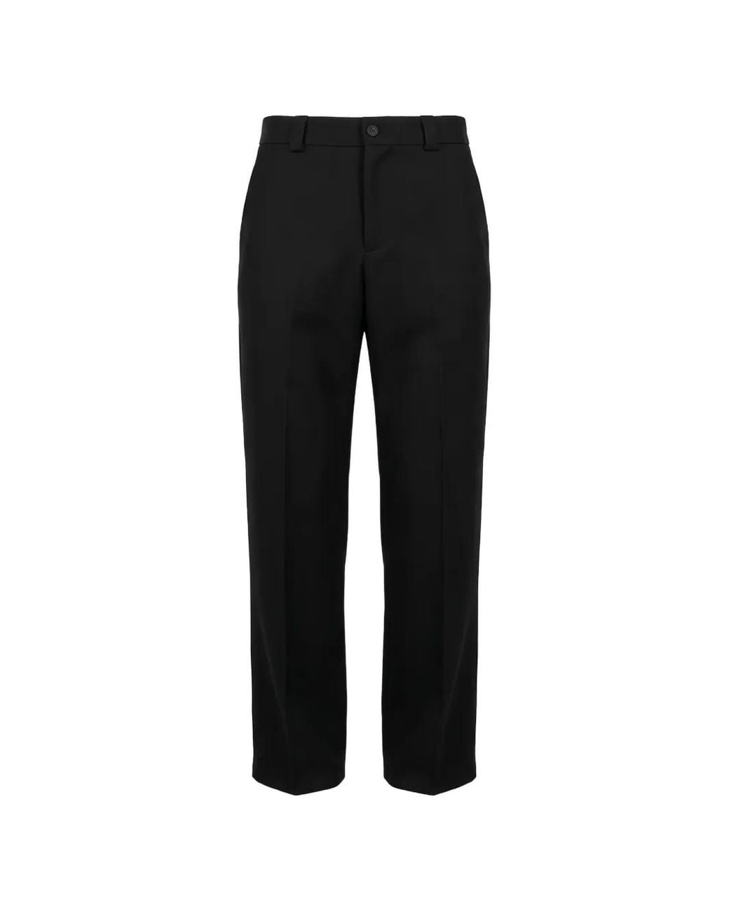 Valentino Garavani Black Tailored Buttoned Trousers