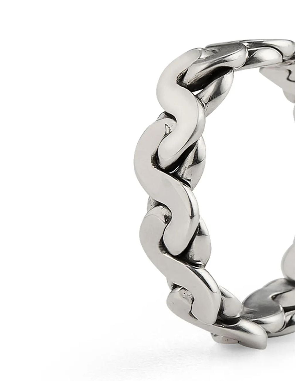 Emanuele Bicocchi Metallic Infinity Loop Ring