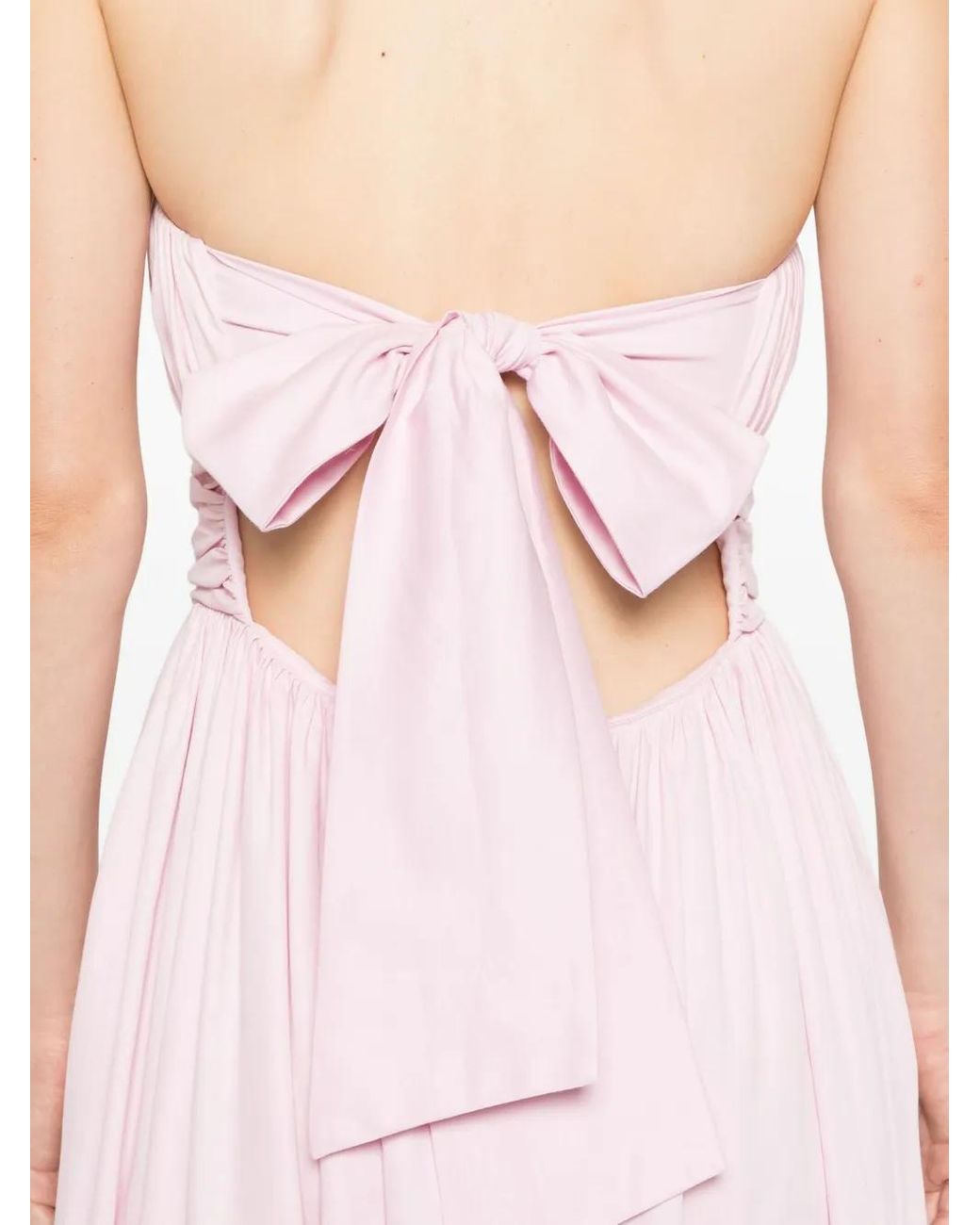 Occleus Aria Midi-Jurk in het Pink