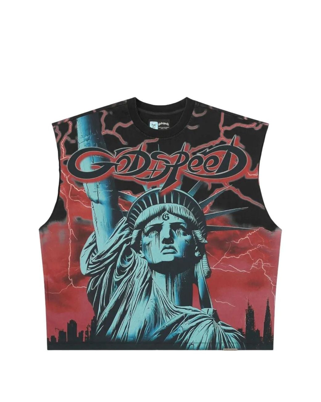 Godspeed Black Voltage Sleeveless Vest for men