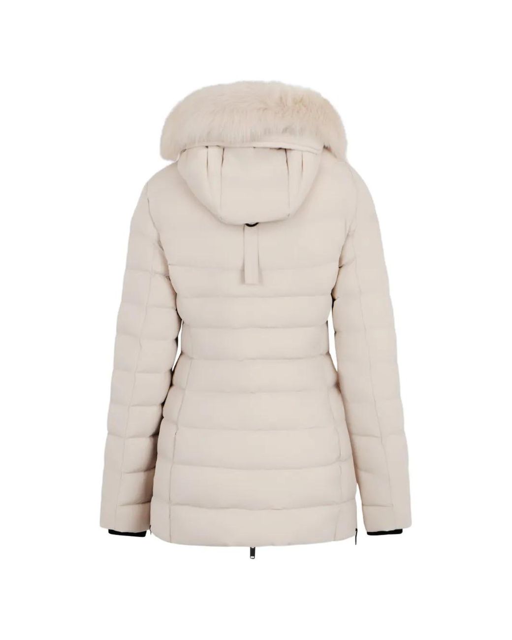 Moose Knuckles Natural Roselawn Hooded Jacket