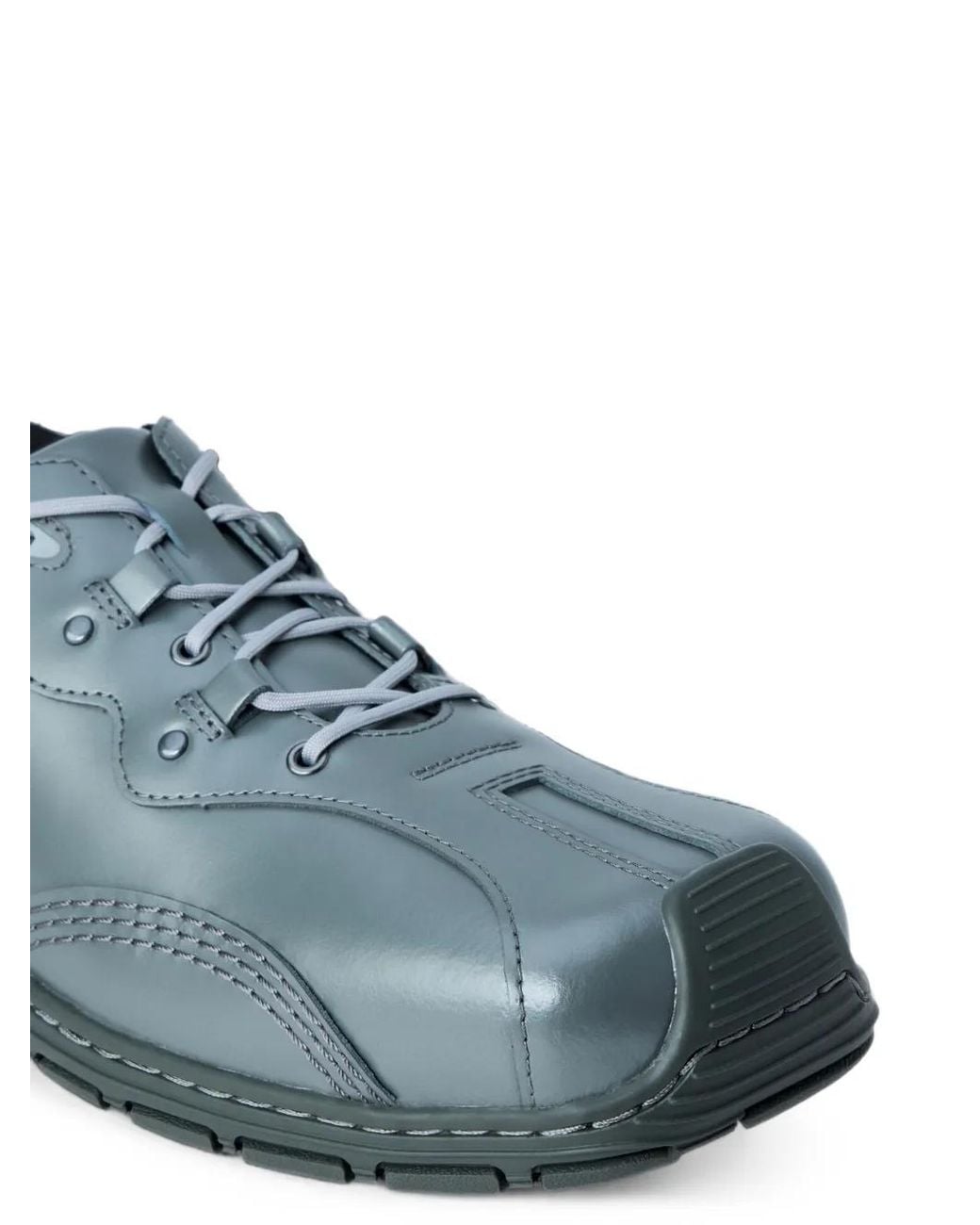 Dr. Martens Blue Aurix 5I Stitched Leather Shoes for men