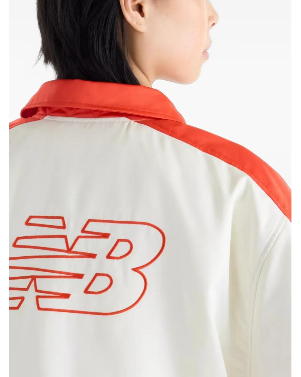 New Balance White Veste Sport Legacy Stadium