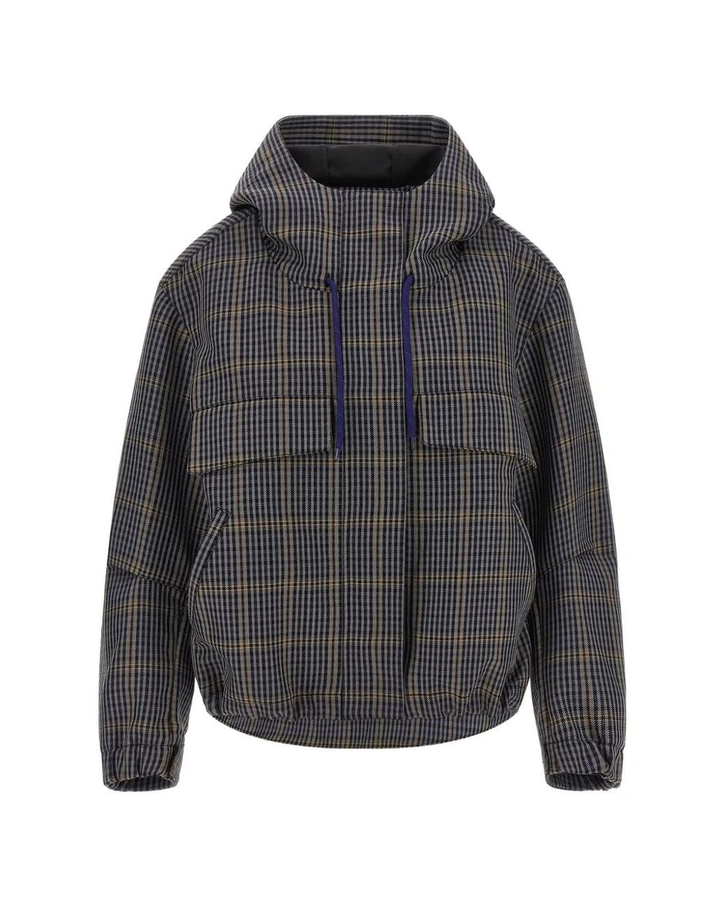 Tela Gray Veste Niki À Carreaux