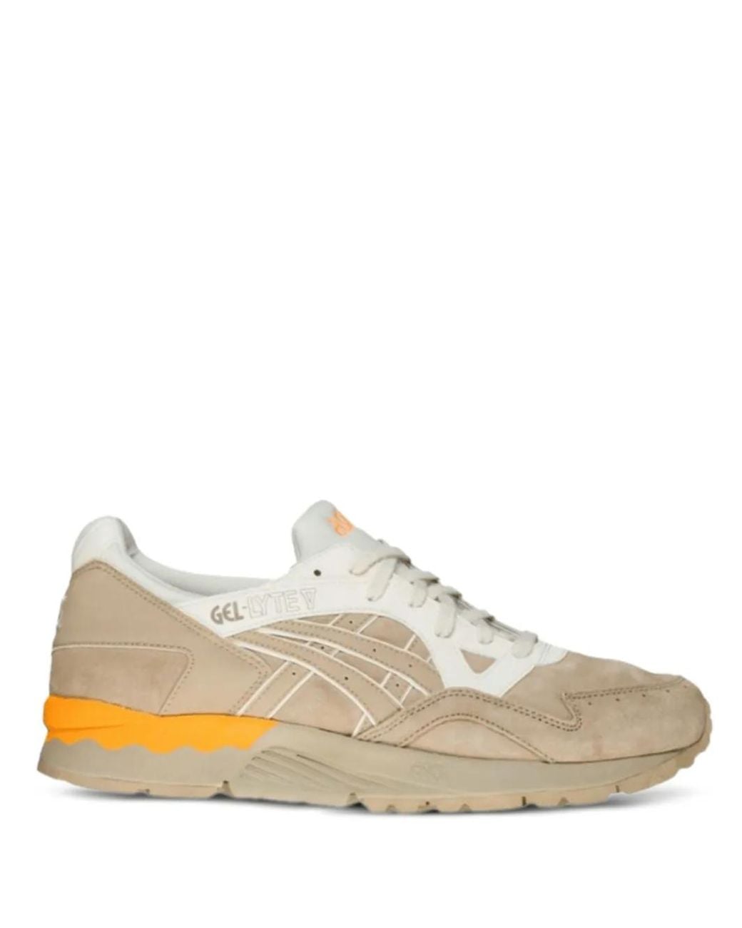 Asics White Gel Lyte 5 Low-Top Trainers for men