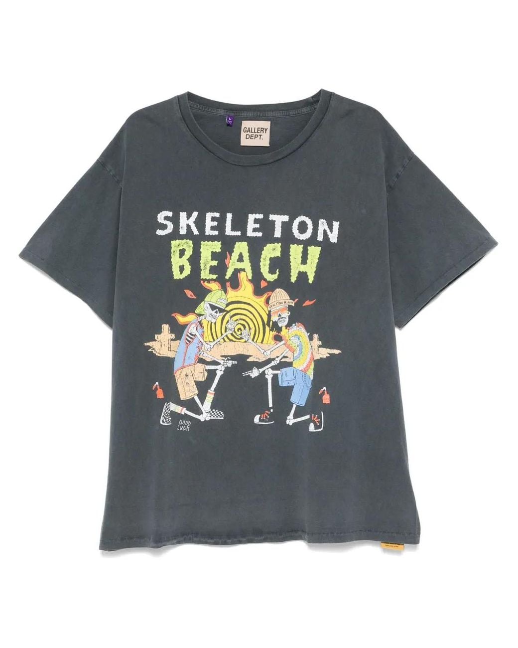 GALLERY DEPT. Blue Skeleton Beach T-Shirt