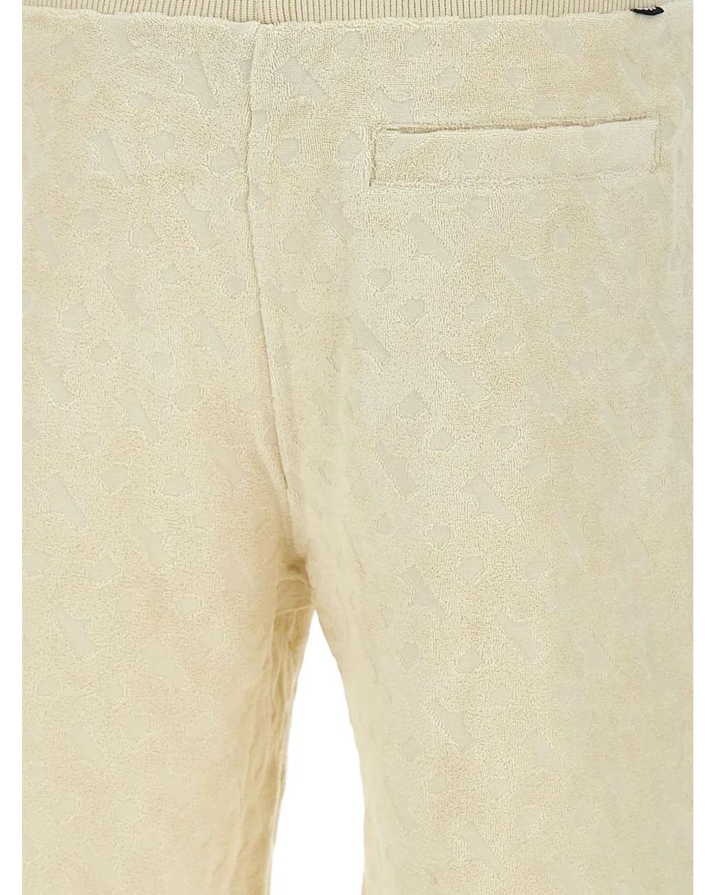 Boss Natural Drawstring-Fastening Shorts for men