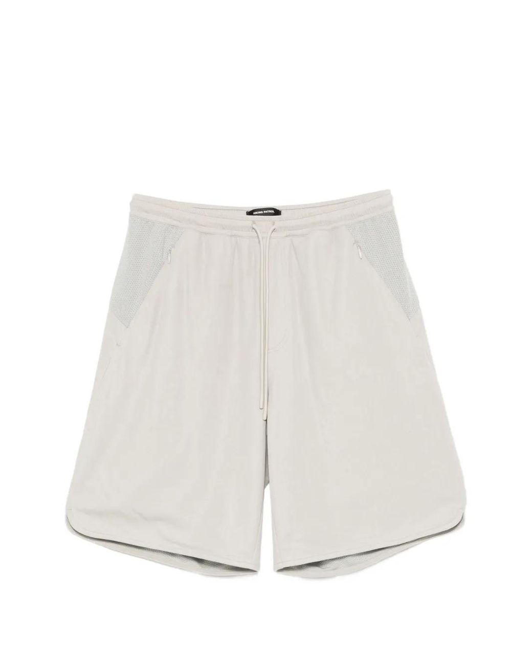 Hiking Patrol White Drawstring-Fastening Shorts for men
