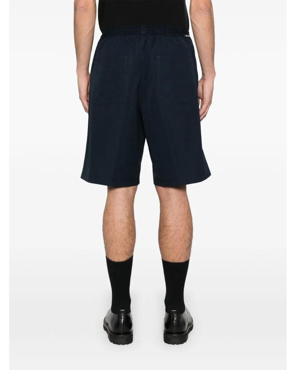 Prada Shorts Met Elastische Tailleband in het Blue voor heren