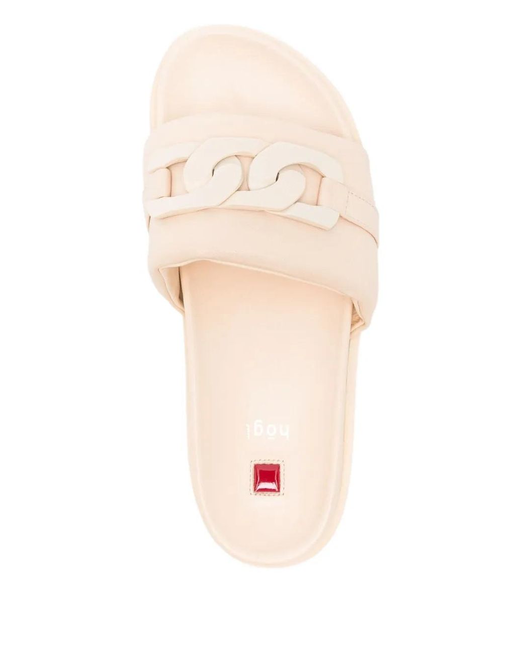 Högl Natural Gemma Chain-Detail Sandals