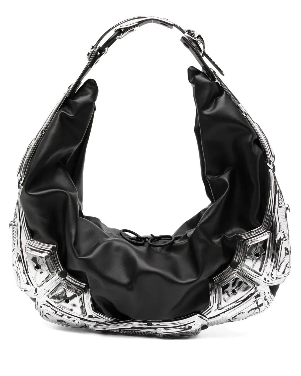 Innerraum Black Half-Moon Bag