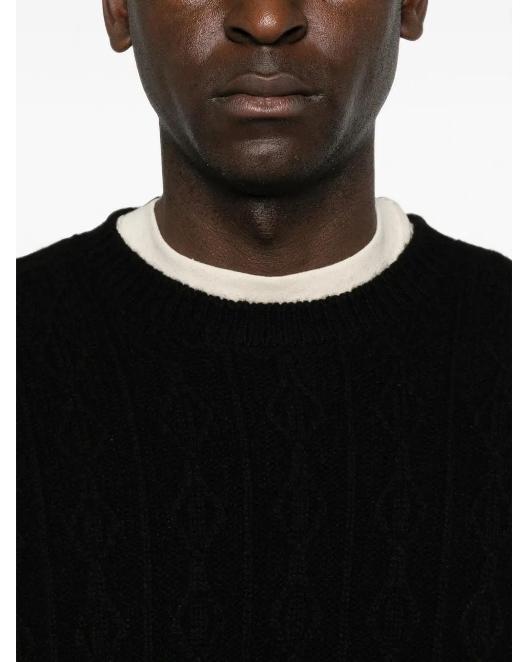 The Row Black Nanni Sweater for men
