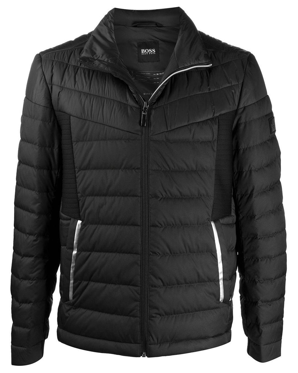 hugo boss mens padded jacket