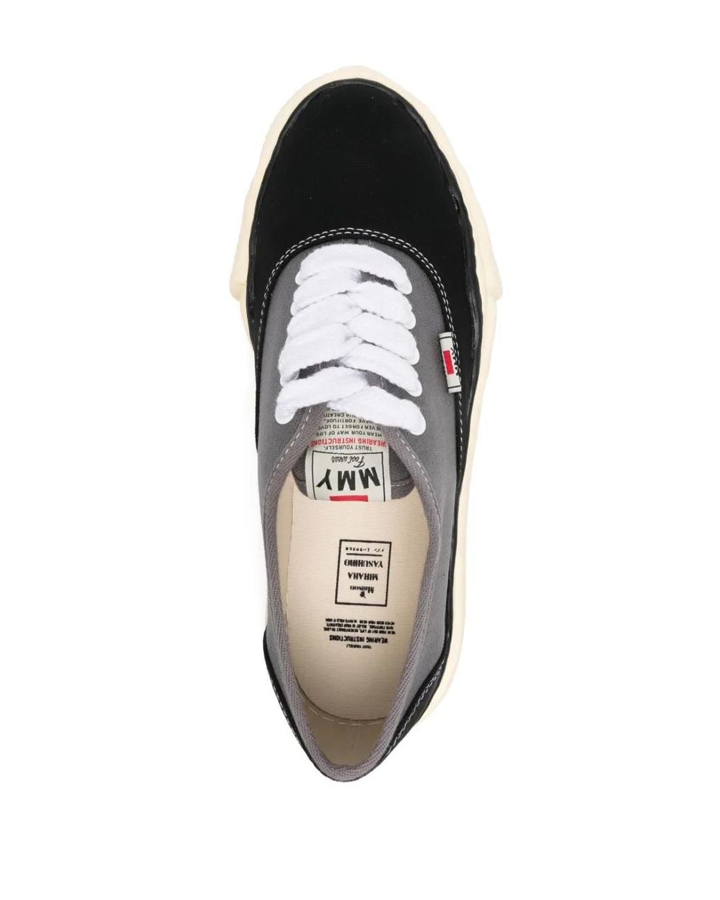 Maison Mihara Yasuhiro Black Sneakers for men
