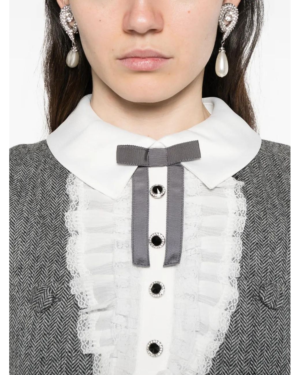 Self-Portrait Gray Dresses