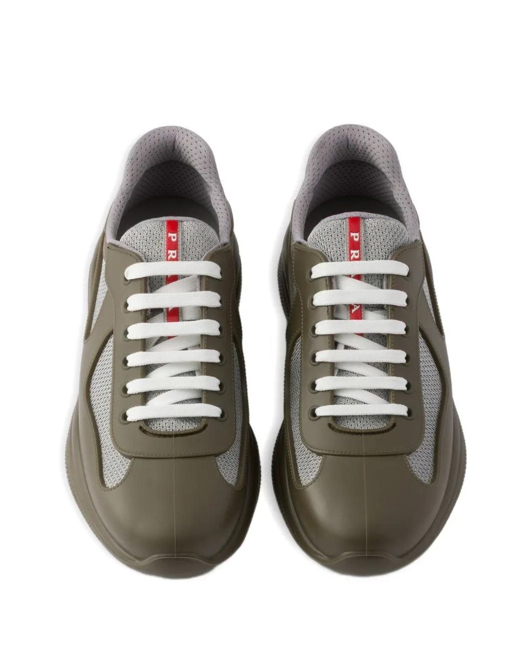 Prada Multicolor Baskets America's Cup Soft for men