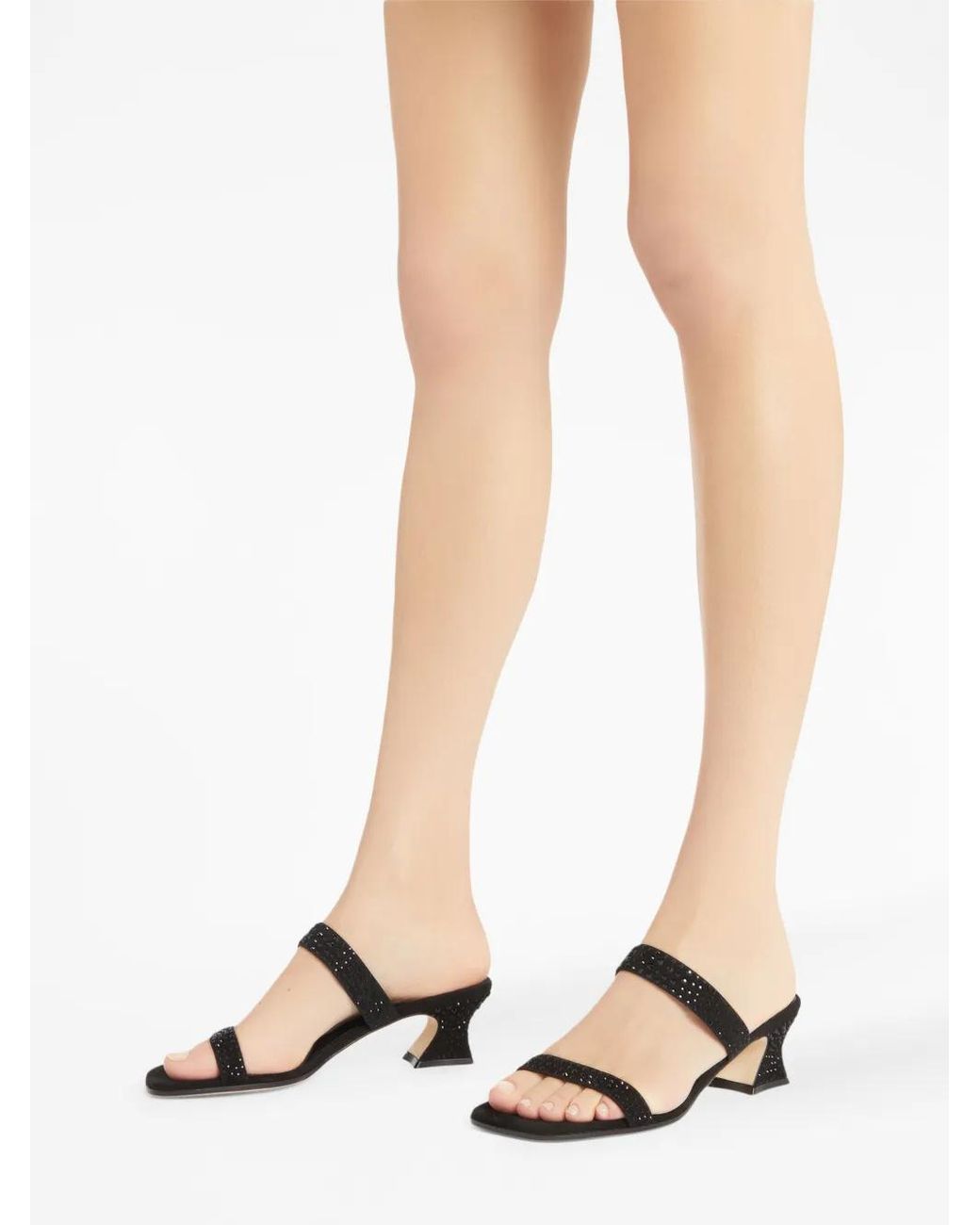 Giuseppe Zanotti Black Sandals