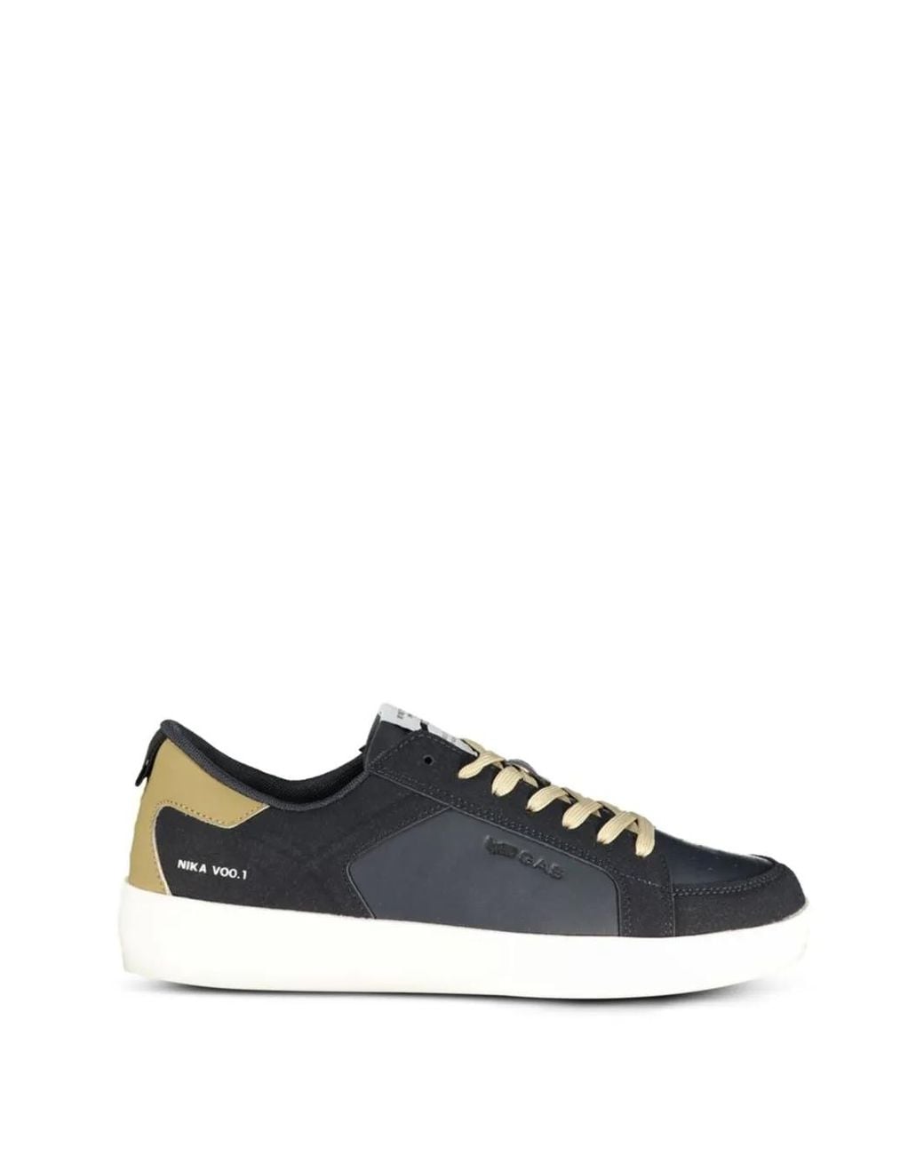 Gas White Nika Voo.1 Panelled Sneakers for men