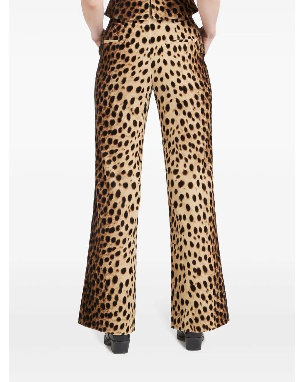 Temperley London Metallic Nemera Flared Trousers