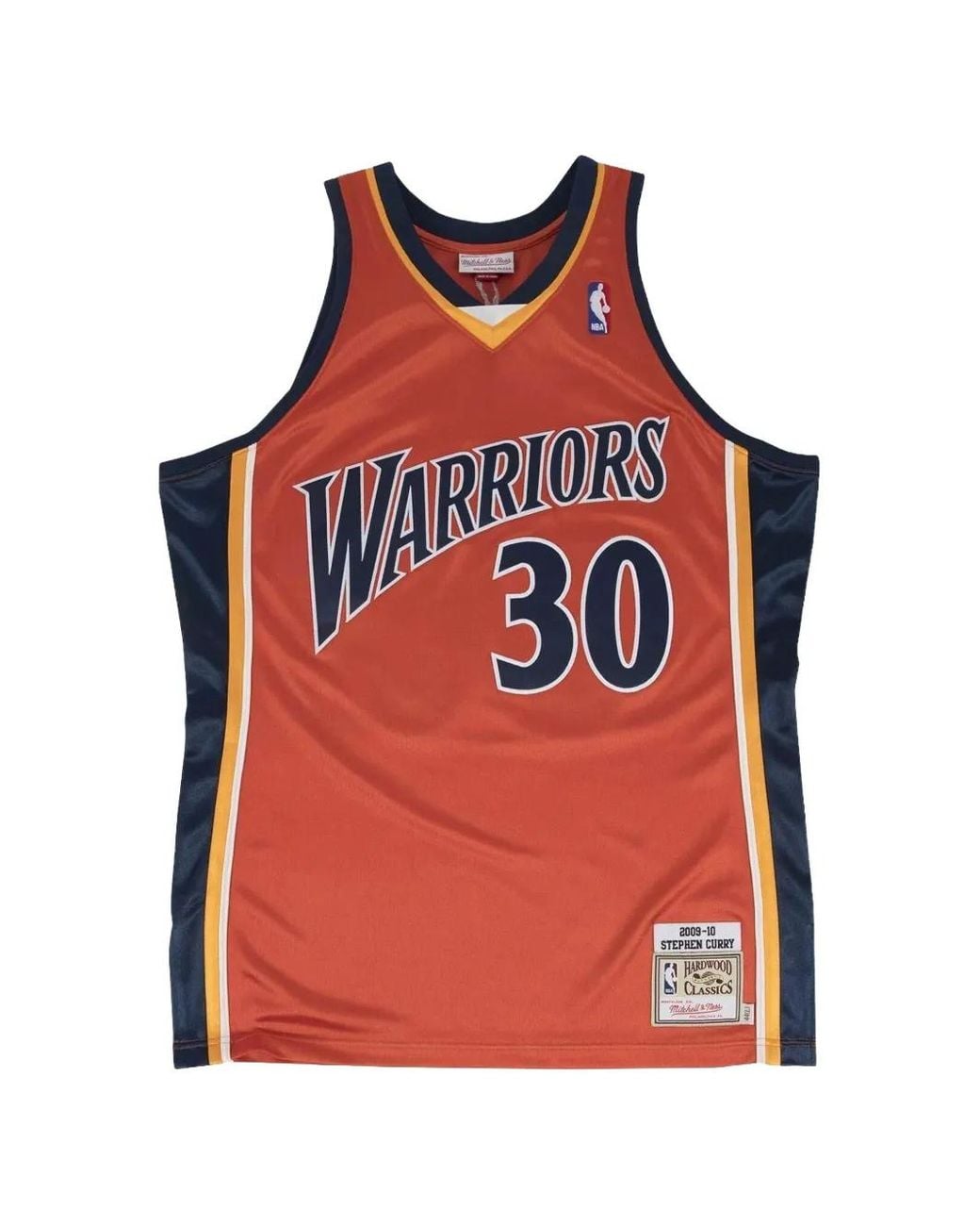 Mitchell & Ness X Nba Stephen Curry Golden State Warriors Authentic ...