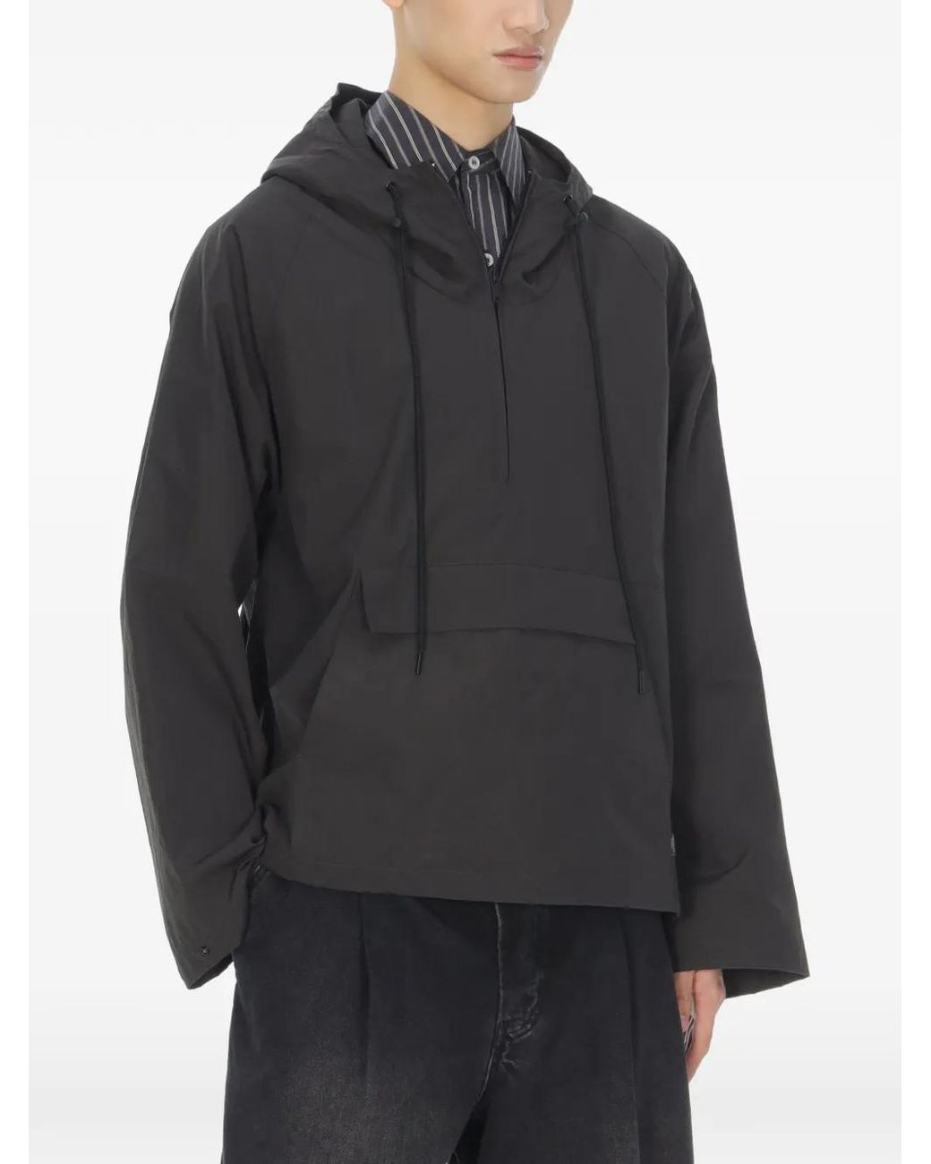 Studio Nicholson Black Veste À Capuche for men