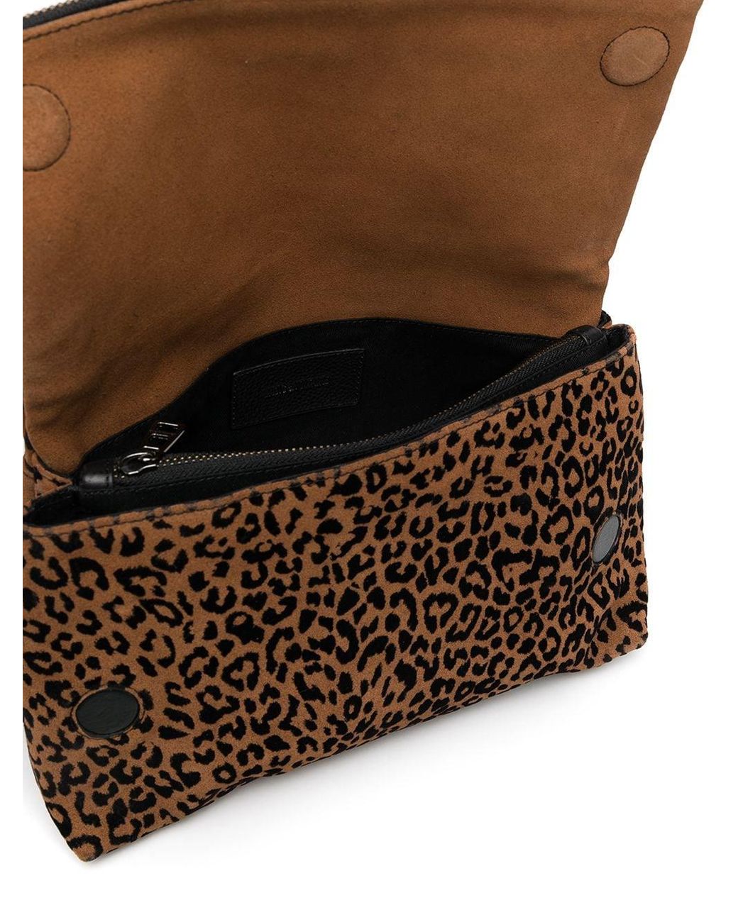 Zadig Voltaire Rocky Leo Suede Tas in het Bruin Lyst NL