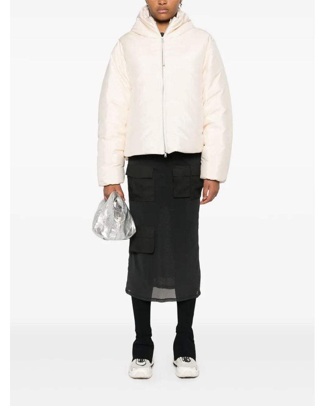 Jil Sander Natural Puffer Jacket