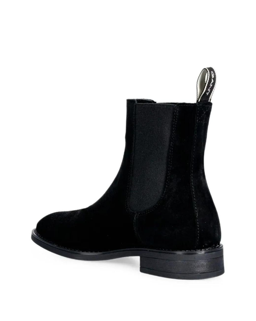 Gant Black Suede Chelsea Boots