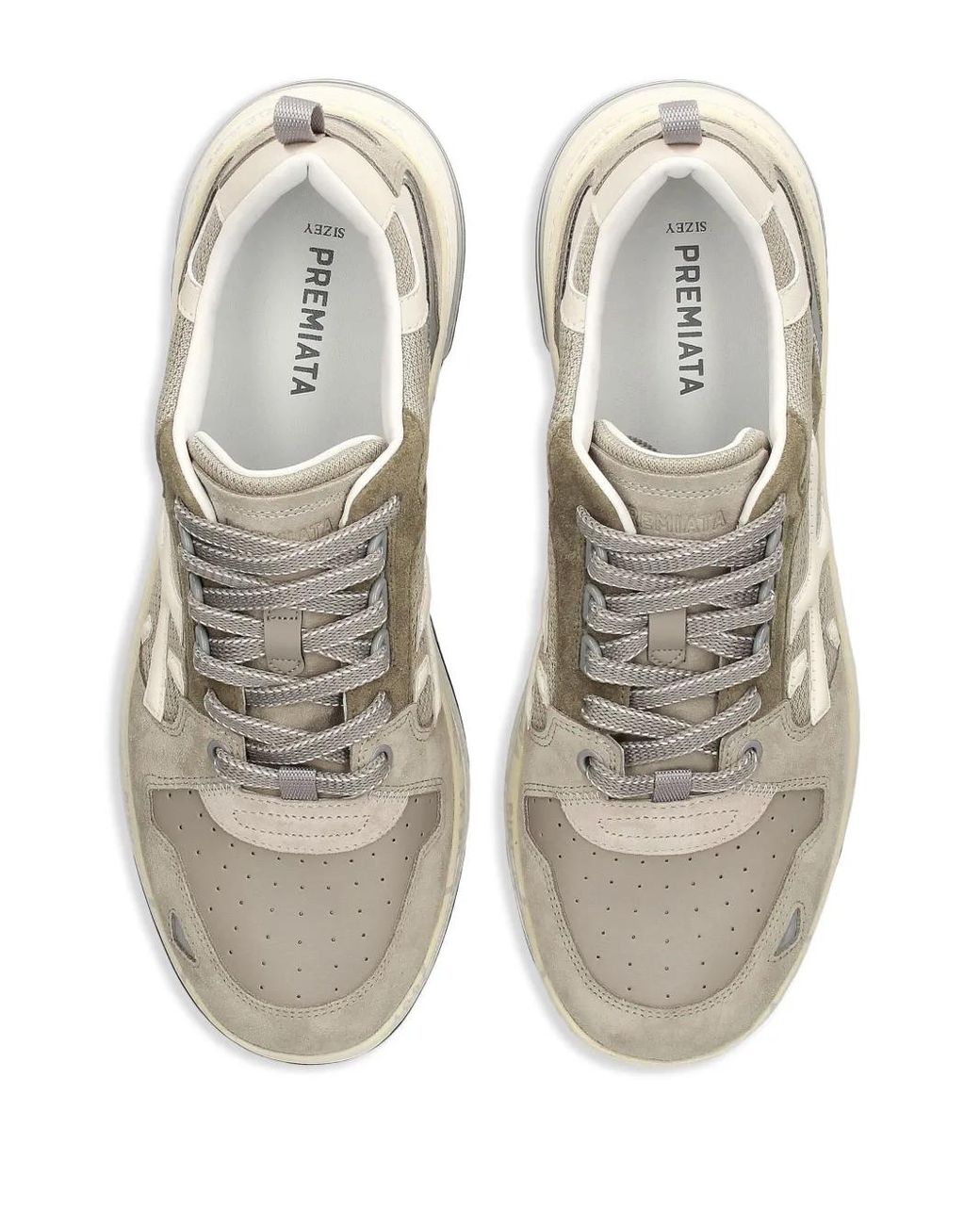 Premiata White Drake Sneakers for men