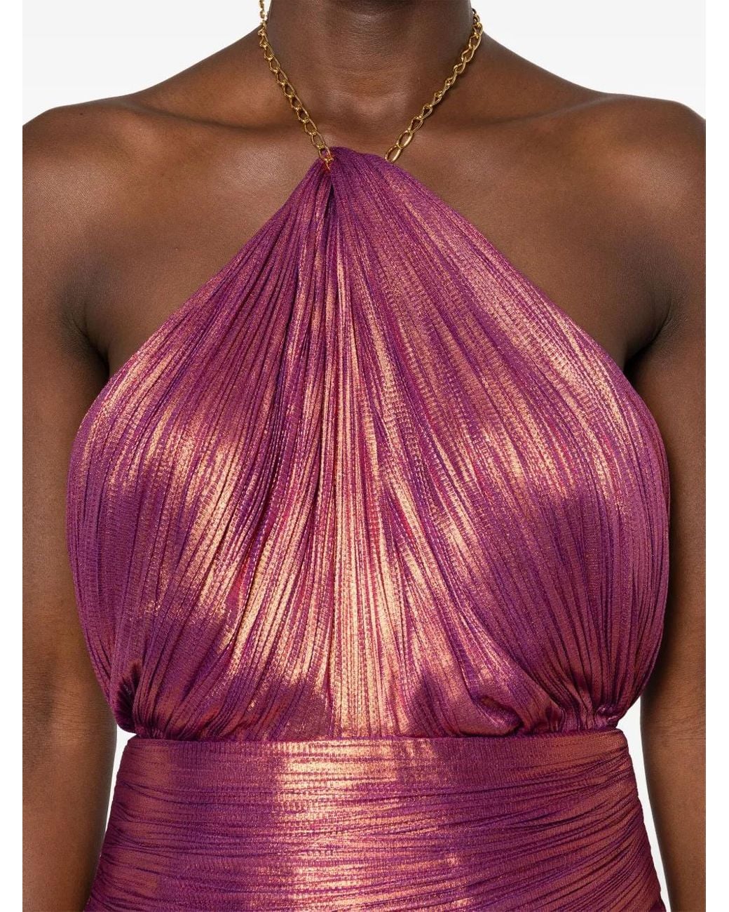 Maria Lucia Hohan Purple Estera Gown