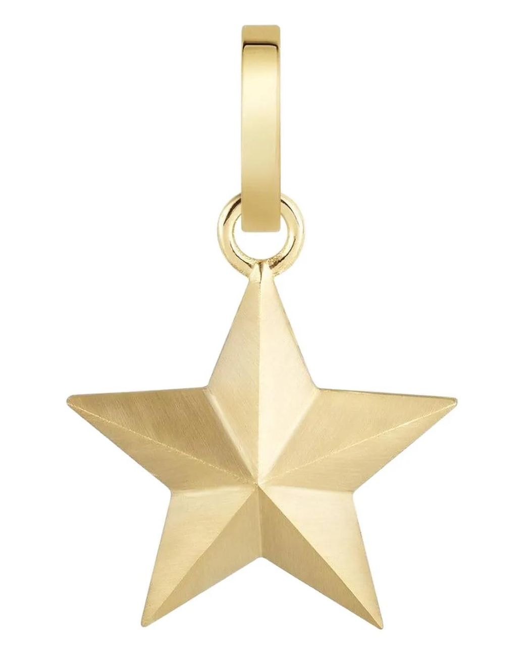 Marie Lichtenberg Metallic 18K Small Star Pendant