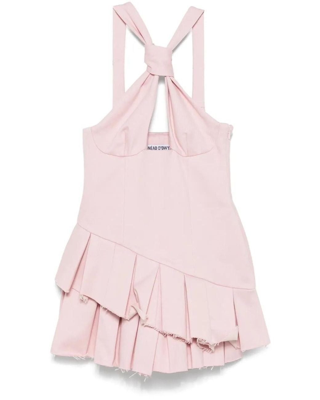 Sinéad O'Dwyer Pink Ra-Ra Playsuit