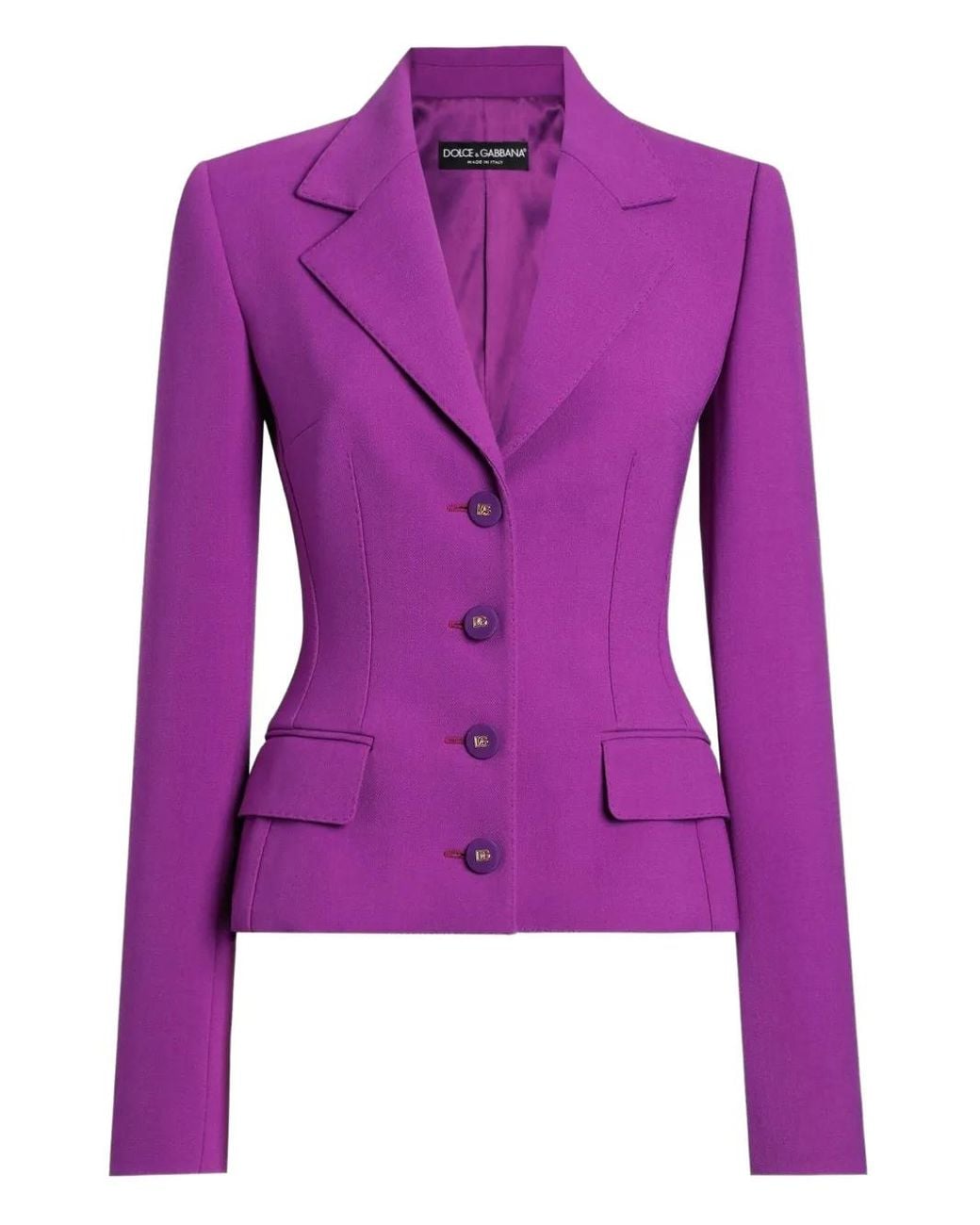 Dolce & Gabbana Purple 'Dolce' Blazer