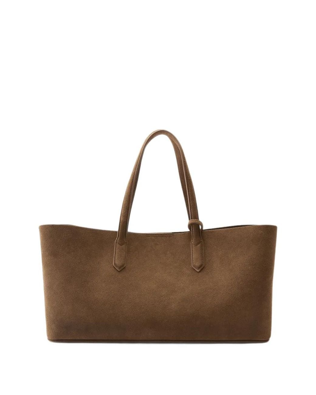 JNBY Brown Suede Tote Bag