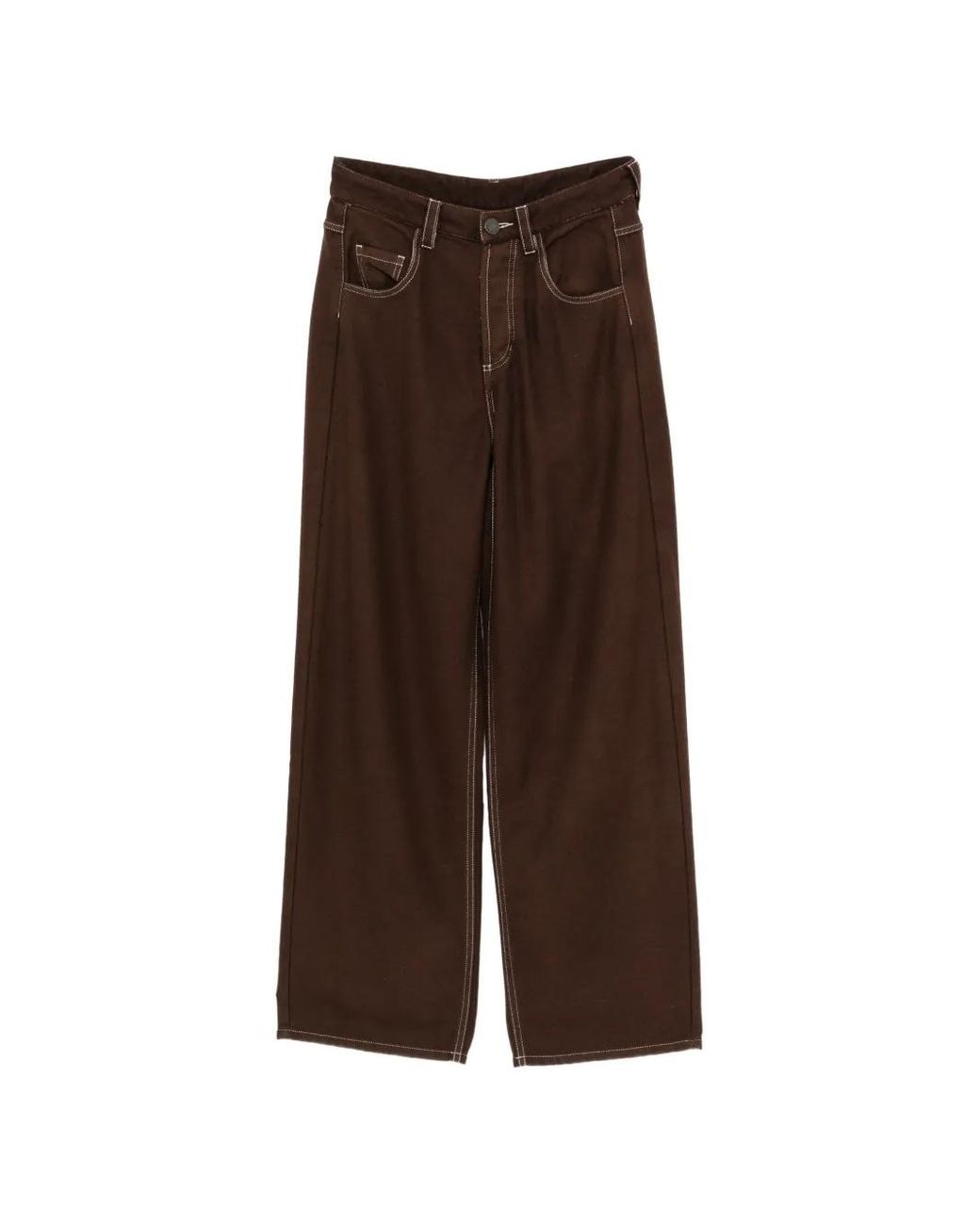 Pantalones Phyllis Uma Wang de color Brown