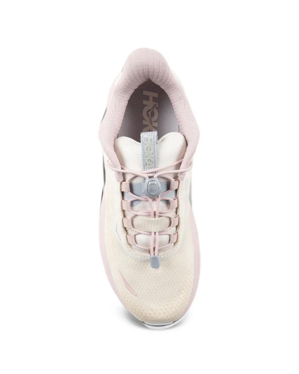 Hoka One One Pink Logo-Print Panelled Sneakers
