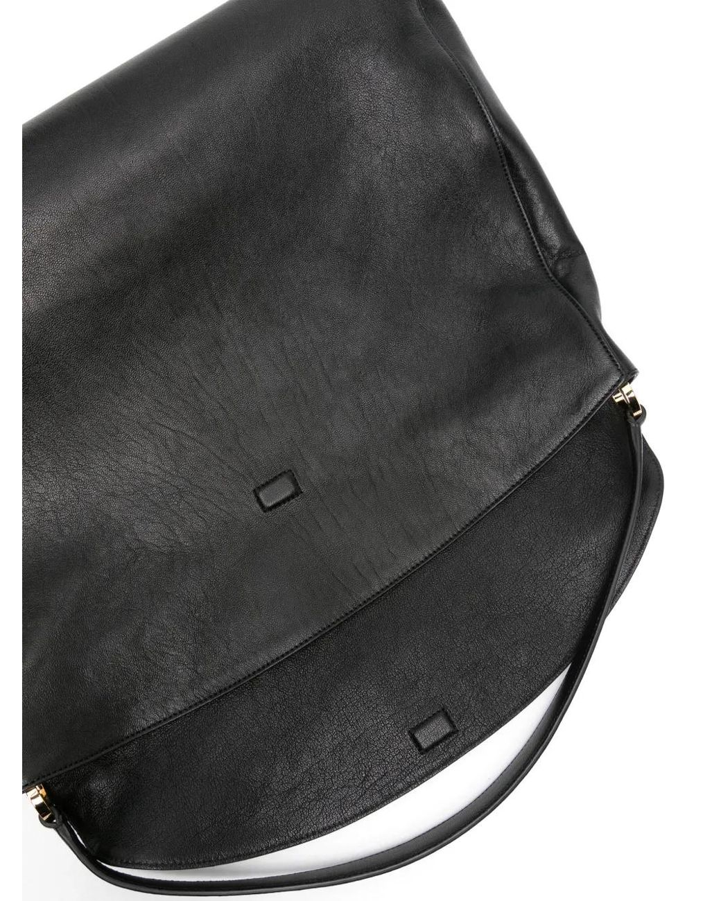 Elisabetta Franchi Black Large Avenue Tote Bag