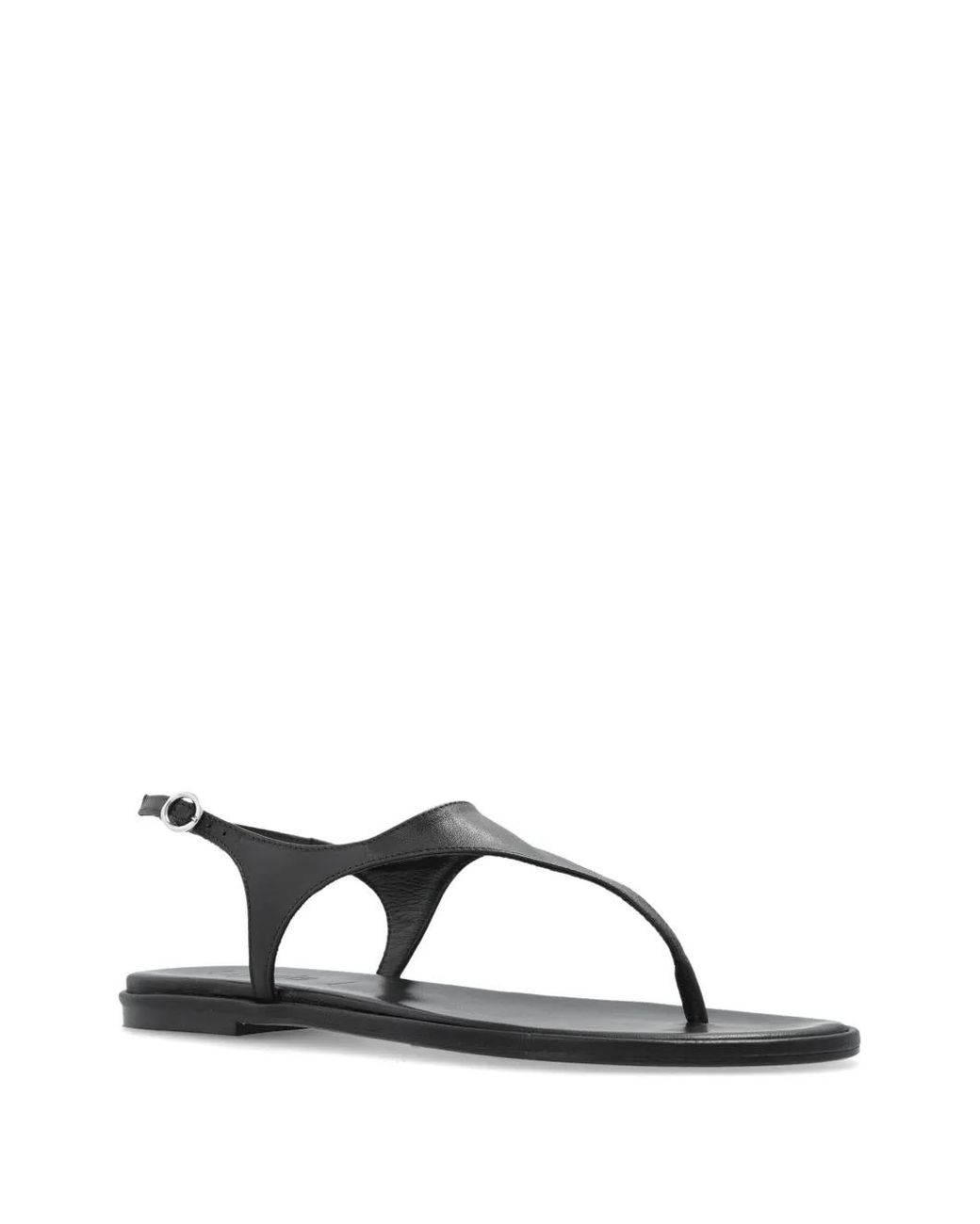 Aeyde White Sandales Raine En Cuir