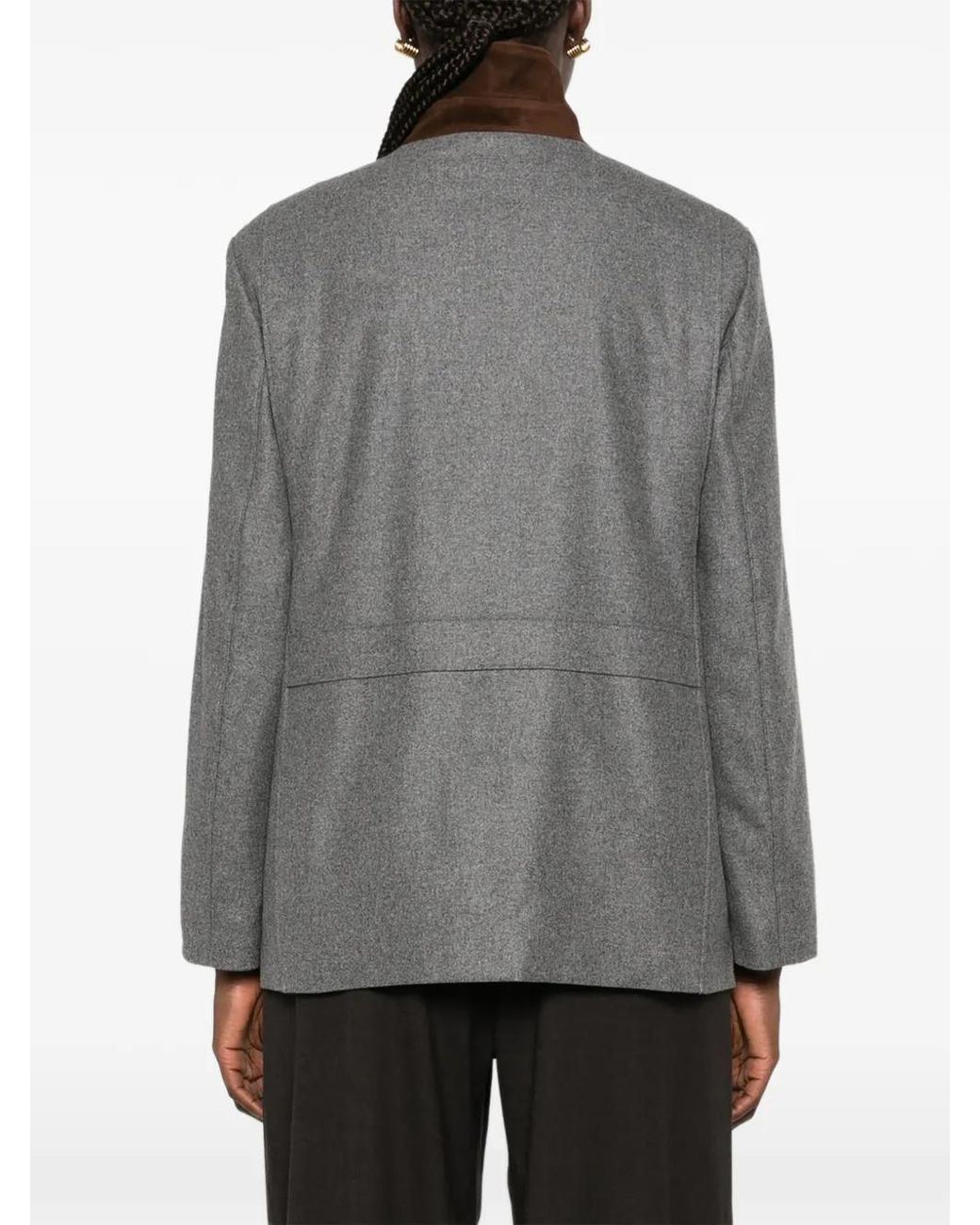 Loro Piana Gray Roadster Mini Jacket