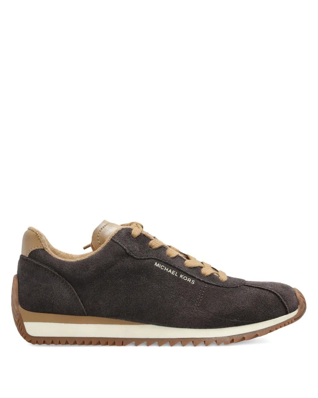 MICHAEL Michael Kors Brown Rhodes Leather Sneakers