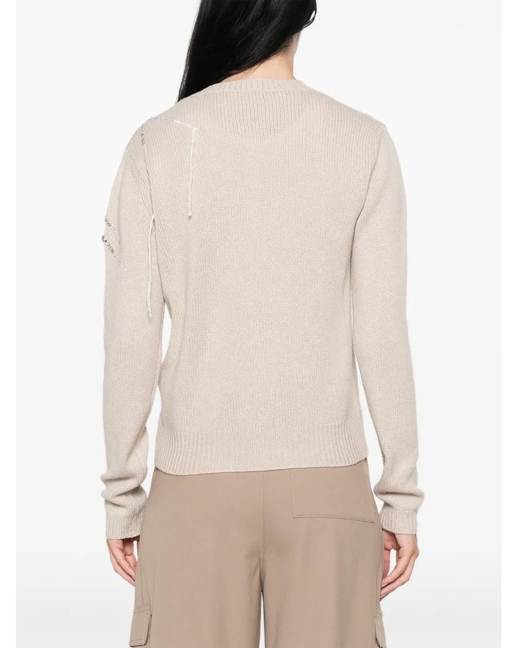 Fabiana Filippi White Cardigan À Ornements