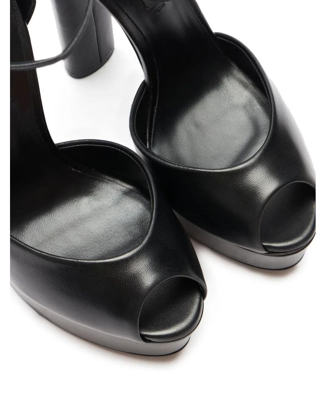 Casadei Black Flora Pumps